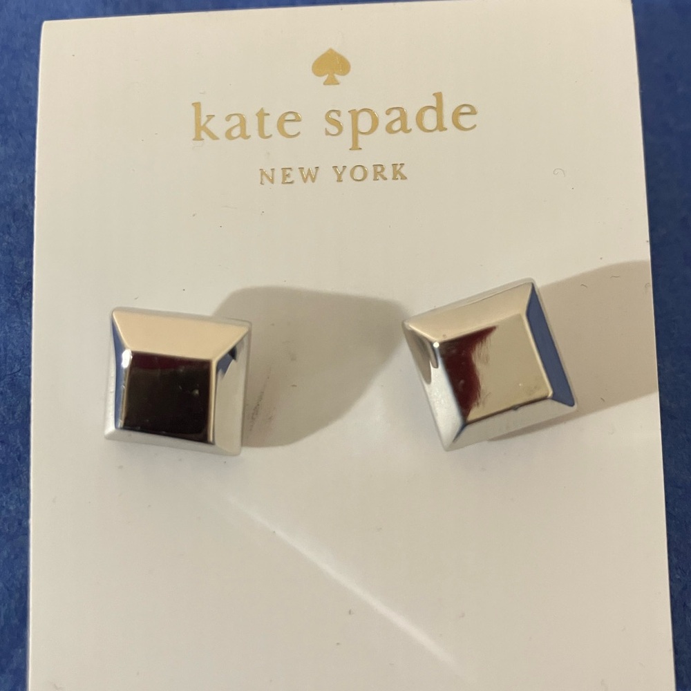 Kate Spade Big Dipper Silver Tone Earrings